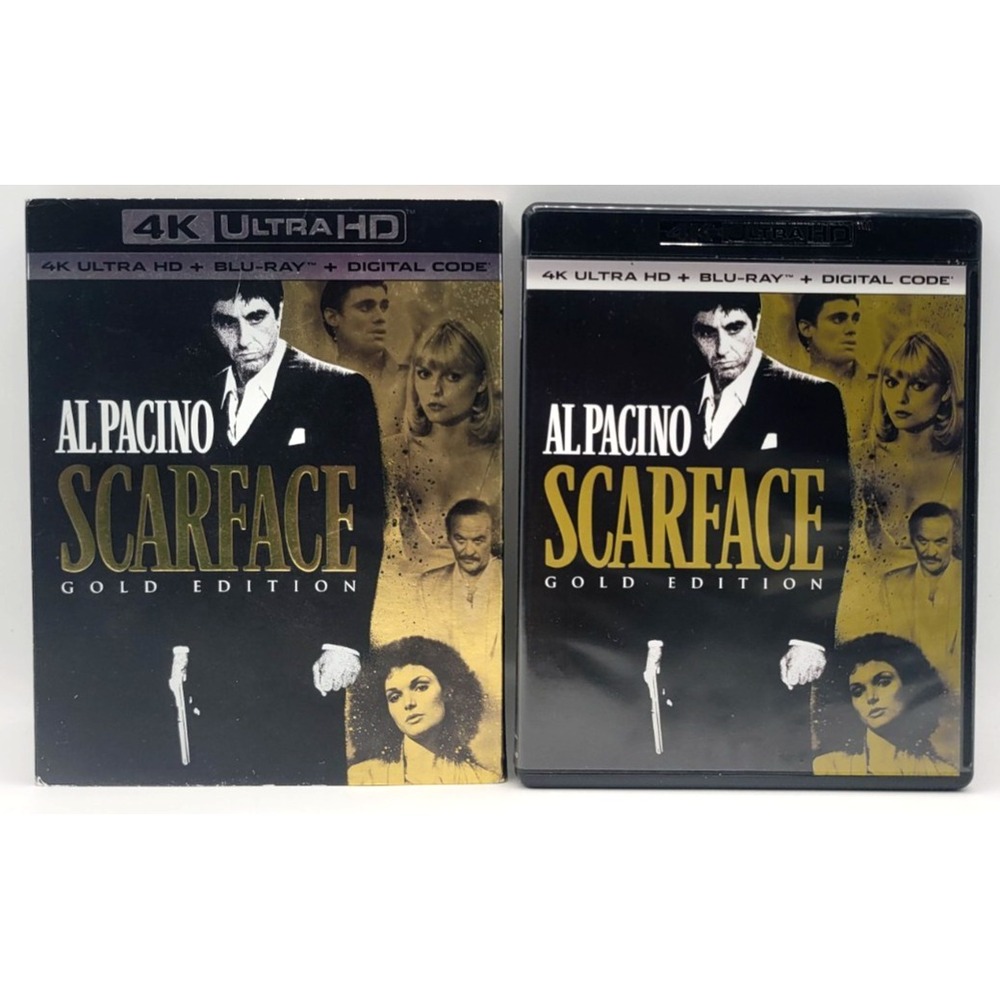 Scarface: Gold Edition w/OOP Slipcover (4K UHD & Blu-ray)